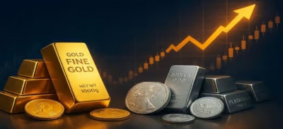 Μικρή ανάκαμψη για τα futures του χρυσού - Άνοδος 2,5% και στο ασήμι