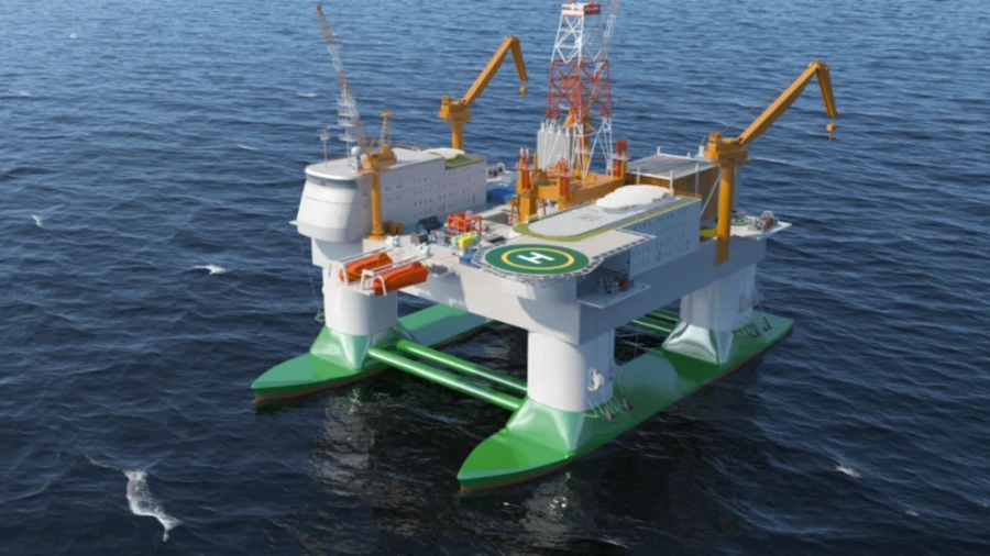 Η Κίνα κατασκευάζει την πρώτη κολοσσιαία πλωτή εξέδρα θαλάσσιας έρευνας στον κόσμο