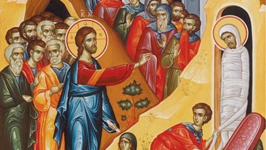 Σάββατο 27 Απριλίου: Ανάσταση του Λαζάρου