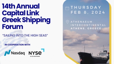 Η θεσμική ηγεσία της παγκόσμιας ναυτιλίας στο 14ο Ετήσιο Capital Link Greek Shipping Forum
