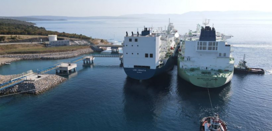 Κροατία: Έλαβε το 54ο φορτίο LNG το FSRU Krk - Τα δεδομένα των αποστολών
