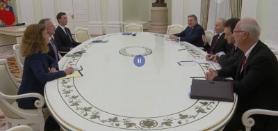 Mπάχαλο η Ουκρανία δηλώνει ο Trump, την ώρα που συναντώνται Πούτιν με Γουίτκοφ