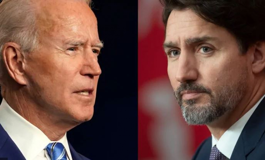 Συνεργασία Biden - Trudeau για την επίτευξη μηδενικών εκπομπών ρύπων μέχρι το 2050
