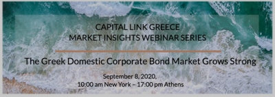 Capital Link  Roundtable Webinar: “The Greek Domestic Corporate Bond Market Grows Strong”
