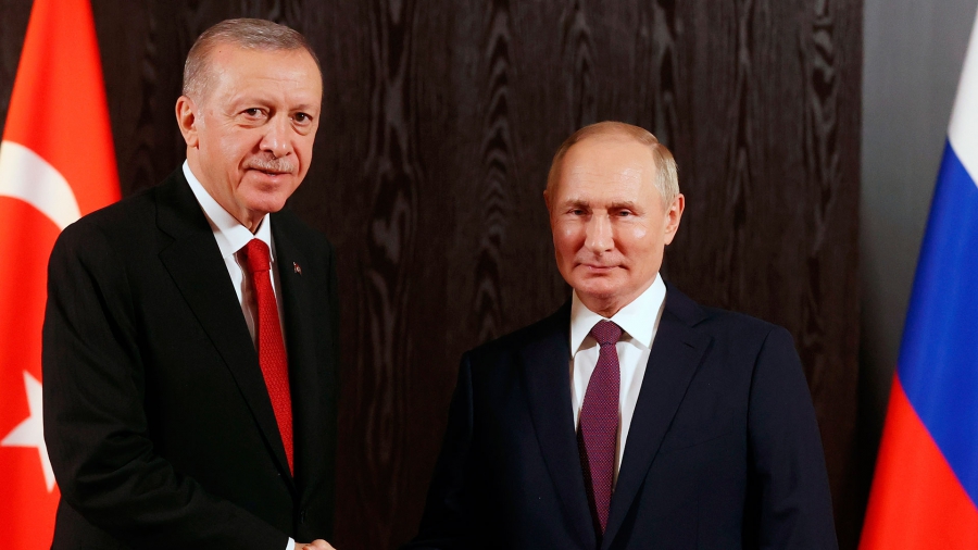 Erdogan προς Putin: Η εκεχειρία στη Μαύρη Θάλασσα συμβάλλει στην ειρηνευτική διαδικασία