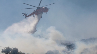 Εύβοια: Οριοθετήθηκε η φωτιά στην Κάρυστο