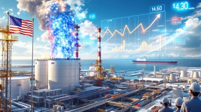 ΗΠΑ: Ρεκόρ στην παραγωγή φυσικού αερίου για να καλυφθεί η αυξημένη ζήτηση για εξαγωγές