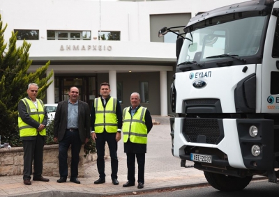 Η ΕΥΔΑΠ στηρίζει το σεισμόπληκτο Δήμο Αρχανών-Αστερουσίων με προμήθεια υλικών για την αποκατάσταση της υδροδότησης