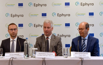 Ephyra: Πρωτοποριακή κίνηση της Motor Oil στο υδρογόνο