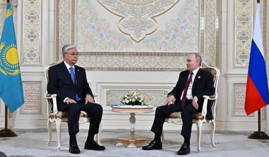 Kρεμλίνο:Συνομιλίες Putin - Tokayev (Καζακστάν) για έργα φυσικού αερίου και τις κυρώσεις στο ρωσικό πετρέλαιο