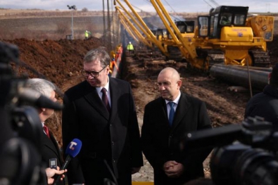 Βουλγαρία: Ξεκίνησε η κατασκευή αγωγού φυσικού αερίου με τη Σερβία