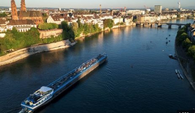 Μετ' εμποδίων η ναυτιλία στον Ρήνο - Χαμηλή η στάθμη παρά τη βροχή- Επιβαρύνσεις στους ναύλους
