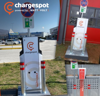 WATT+VOLT: Διευρύνει το δίκτυo φορτιστών Chargespot ενισχύοντας μοναδικά την ηλεκτροκίνηση