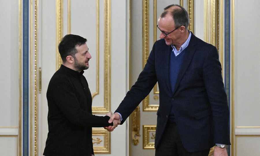 Συνάντηση Merz με Zelensky στο Βερολίνο