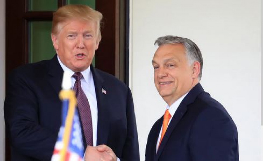 Trump - Orban στο Λευκό Οίκο:Η ΕΕ να σέβεται την Ουγγαρία - Aνοιχτό το θέμα συνάντησης με τον Poutin στη Βουδαπέστη