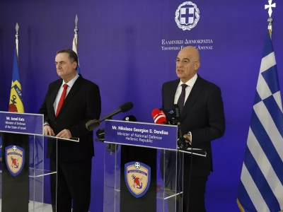 Δένδιας: Συνεργασία Ελλάδας και Ισραήλ για την αντιμετώπιση των αμυντικών drones