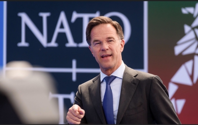 Ο Rutte ευγνωμονεί τον Trump  για τις προσπάθειες που κάνει να σταματήσει τους πολέμους
