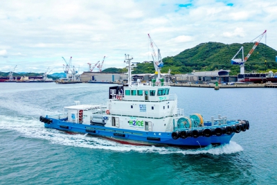 Ιαπωνικό ρυμουλκό διπλού καυσίμου υδρογόνου θα μειώσει τις εκπομπές CO2 κατά 60%