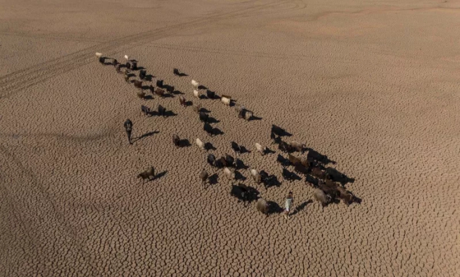 Τουρκία: Η ξηρασία «εξαφάνισε» λίμνη στο Mardin