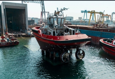 Η Sanmar καθελκύει το τρίτο ηλεκτρικό ρυμουλκό για την BOTAŞ (offshore-energy.biz)