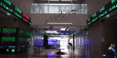 ΧΑ: Στο +0,18% στις 2.065 - Metlen 42,28 (-1,21%), 11,440 εκατ. τεμάχια -  MOH 28,7e (+0,35%),  ΕΛΠΕ 8,46e (+0,95%), ΤΙΤΑΝ 44,5e (+2,18%)