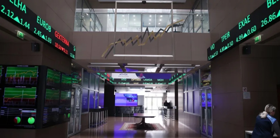 ΧΑ: Στο +0,18% στις 2.065 - Metlen 42,28 (-1,21%), 11,440 εκατ. τεμάχια -  MOH 28,7e (+0,35%),  ΕΛΠΕ 8,46e (+0,95%), ΤΙΤΑΝ 44,5e (+2,18%)