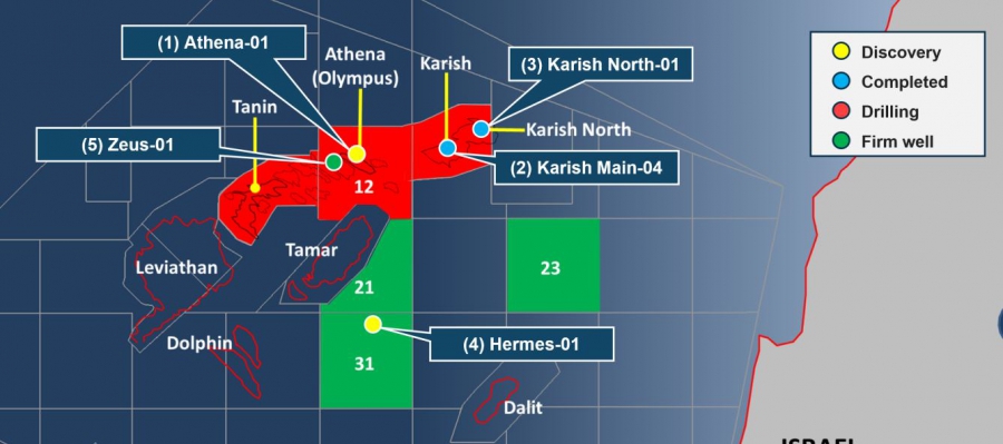 «Ερμής» η νέα ανακάλυψη κοιτάσματος φυσικού αερίου της Energean στο Ισραήλ