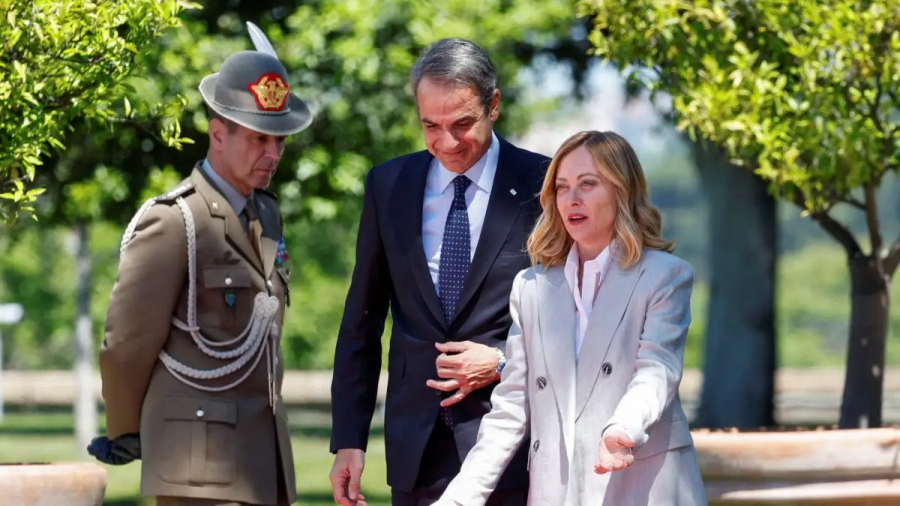 Ρώμη: Εν εξελίξει η συνομιλία Μητσοτάκη - Meloni - Aναμένονται δηλώσεις