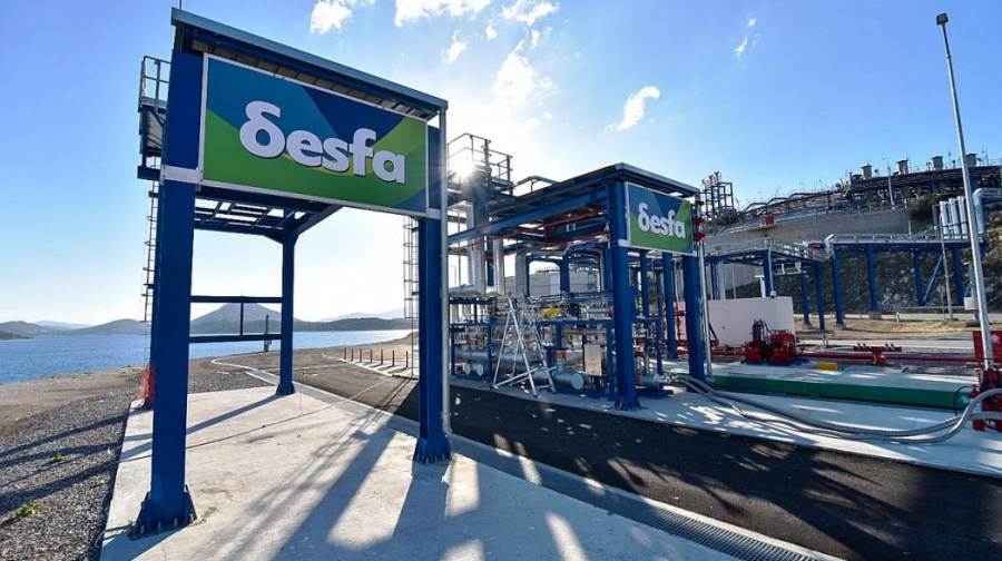 ΔΕΣΦΑ: Αύξηση 15% των εξαγωγών φυσικού αερίου το α΄6μηνο - Μείωση κατά 21,74% της εγχώριας κατανάλωσης