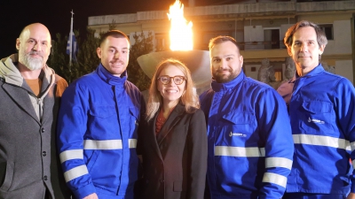 Enaon: Το φυσικό αέριο έφτασε και στην Άμφισσα – Ολοκληρώνεται ο κύκλος των συγχρηματοδοτούμενων έργων στη Στερεά Ελλάδα