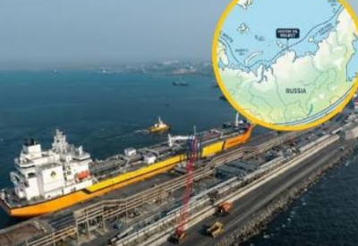 Vostok Oil: Κόστισε τέσσερα τρισεκατομμύρια ρούβλια και έχει φορτώσει μόνο ένα δεξαμενόπλοιο