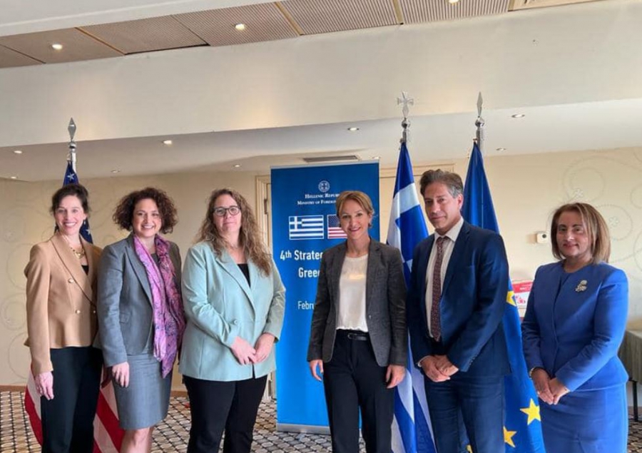 H παρουσίαση Σδούκου στο επιλετείο Blinken με το σχέδιο ΔΕΣΦΑ για δίκτυο υδρογόνου με την Βουλγαρία