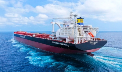 «Mineral Europa»: Το πρώτο bulk carrier παγκοσμίως που χρησιμοποιεί αμμωνία ως καύσιμο