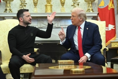 CNN για το Ουκρανικό: «Είναι σαν δύο θεατρικές παραστάσεις που εκτυλίσσονται δίπλα-δίπλα, μπροστά σε ένα κοινό μόνο ενός θεατή τον Trump»