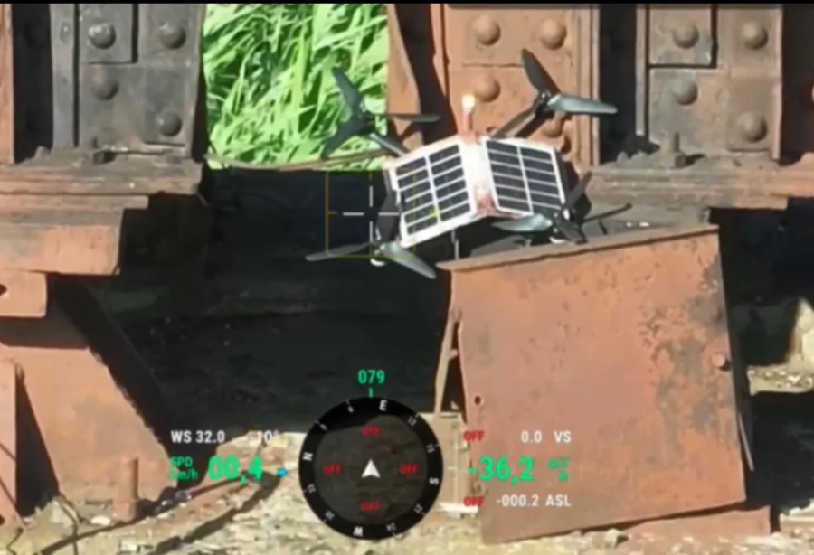 Ρωσικό drone με ηλιακά πάνελ προσγειώθηκε στην Ουκρανία για επαναφόρτιση