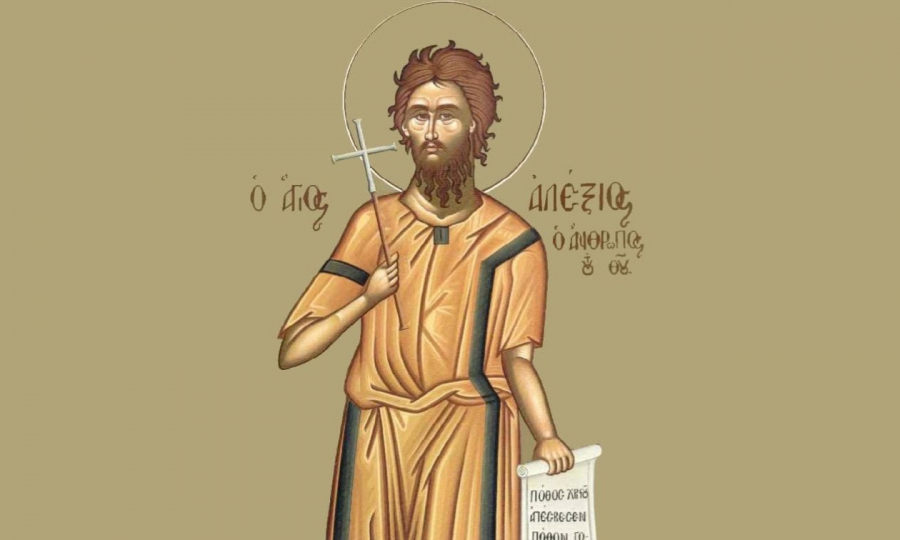 17 Μαρτίου: Όσιος Αλέξιος ο άνθρωπος του Θεού