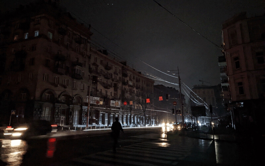 Ουκρανία: Το 25% των κατοικιών στο Κίεβο παραμένει χωρίς ρεύμα μετά από ρωσικές επιθέσεις