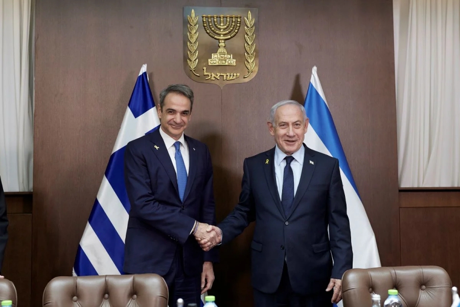 Αμυντικά και εξοπλισμοί, Θόλος και συμπαραγωγή στο επίκεντρο της συνάντησης Μητσοτάκη - Netanyahu στο Ισραήλ