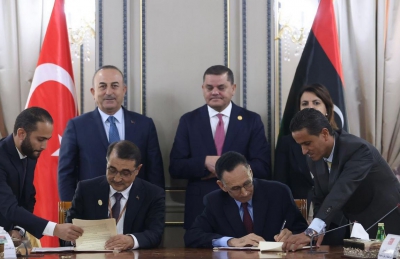 Cavusoglu: Υπογραφή συμφωνίας με Λιβύη για έρευνες  σε θάλασσα και ξηρά