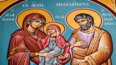 Μνήμη των Δικαίων Θεοπατόρων Ιωακείμ και Άννης - Τετάρτη 9 Σεπτεμβρίου