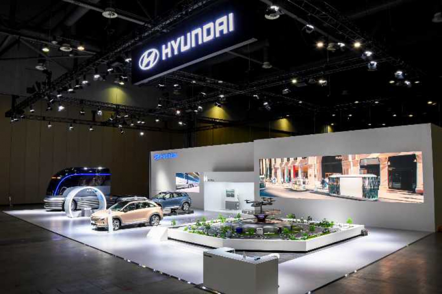 Η Hyundai παρουσίασε λύσεις υδρογόνου και κινητικότητας σε διεθνή έκθεση στη Ν. Κορέα