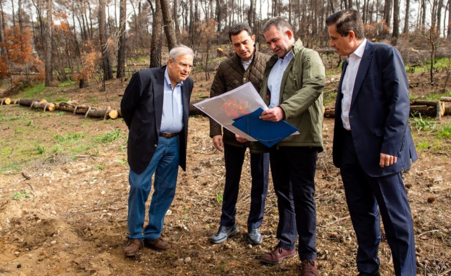 Ο Όμιλος ΕΛΛΗΝΙΚΑ ΠΕΤΡΕΛΑΙΑ συμβάλλει καθοριστικά στην αποκατάσταση πυρόπληκτων περιοχών