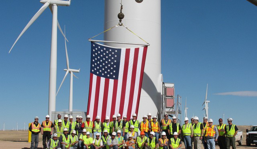 ΗΠΑ: Ξεπέρασε τα 1.800 MW αιολικής ενέργειας η συνολική εγκατεστημένη ισχύς το α' τρίμηνο