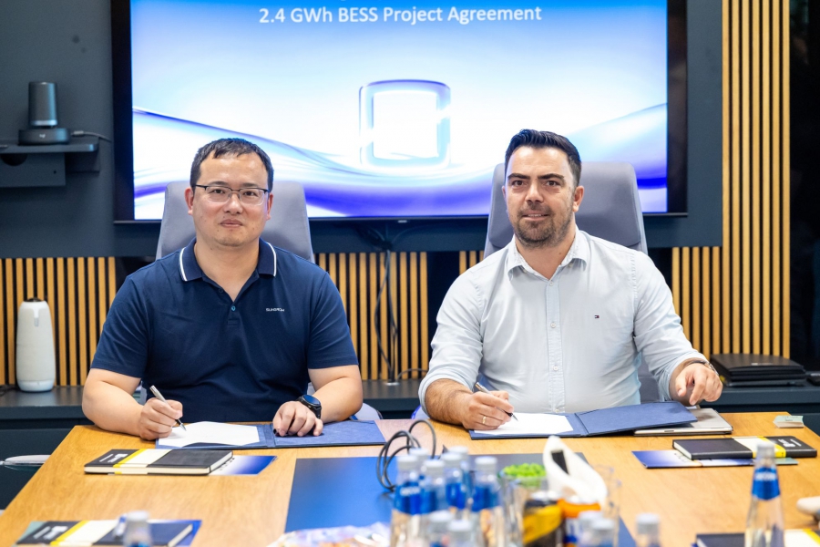 SUNOTEC και Sungrow συνεργάζονται για έργα αποθήκευσης ενέργειας 2,4 GWh