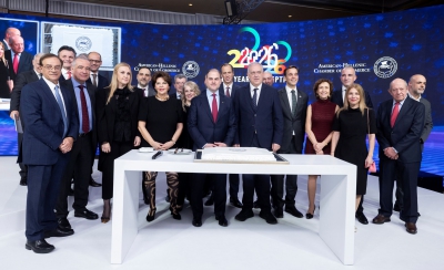 Συνάντηση Θεσμών και Επιχειρήσεων στην Πρωτοχρονιάτικη Δεξίωση του Ελληνο-Αμερικανικού Εμπορικού Επιμελητηρίου