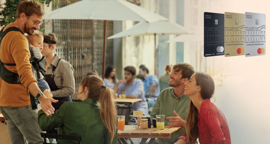 Συναλλαγές «με αξία» από τη νέα γενιά πιστωτικών καρτών της Εθνικής Τράπεζας