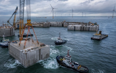 Το Βέλγιο θα κατασκευάσει το πρώτο τεχνητό ενεργειακό νησί στον κόσμο, με υπεράκτια ηλεκτρικά τείχη