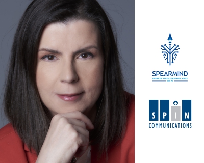 Η Μαρία Καρακλιούμη Διευθύνουσα Σύμβουλος της Spin Communications και της SpearMind