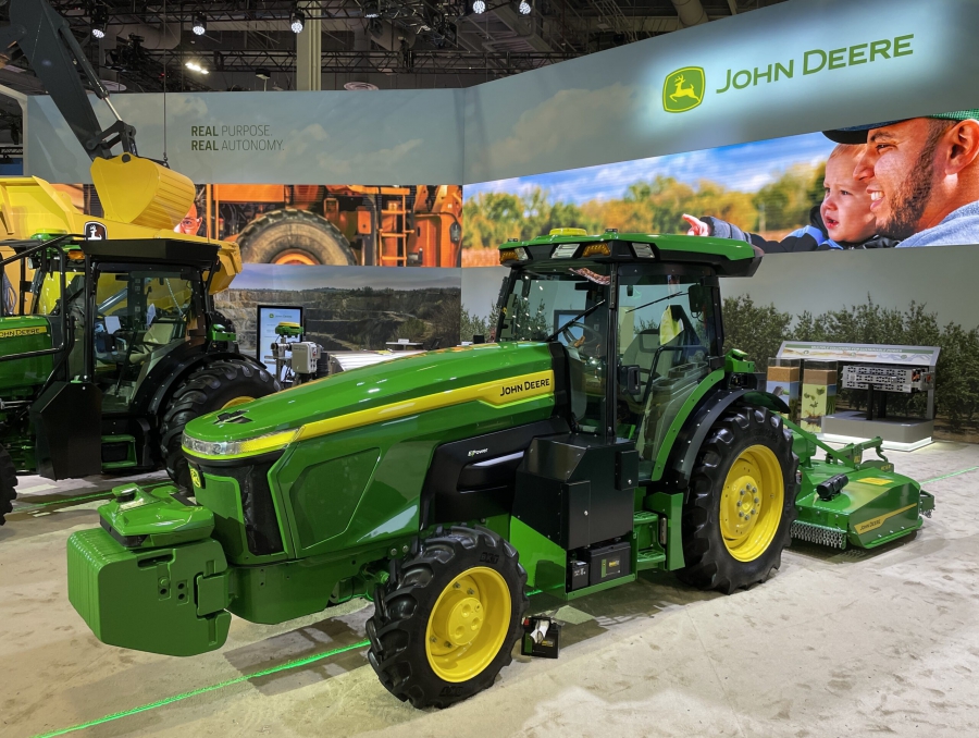 Πρωτότυπο ηλεκτρικό τρακτέρ από την John Deere (Βίντεο)