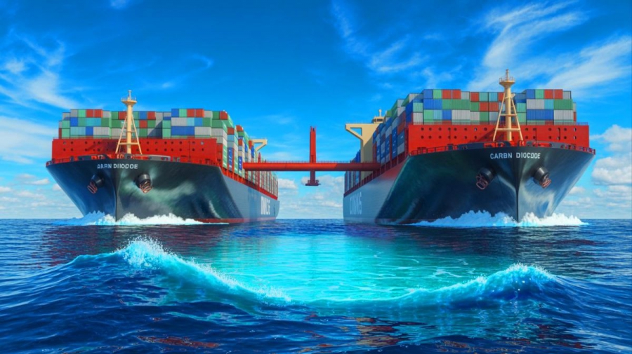 Η Σαγκάη πετυχαίνει την πρώτη λειτουργία μεταφοράς CO2 από πλοίο σε πλοίο σε ανοιχτά νερά (sustainability times)